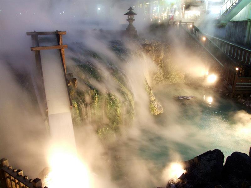 Kusatsu Onsen Ryokufutei Ryokan Eksteriør billede